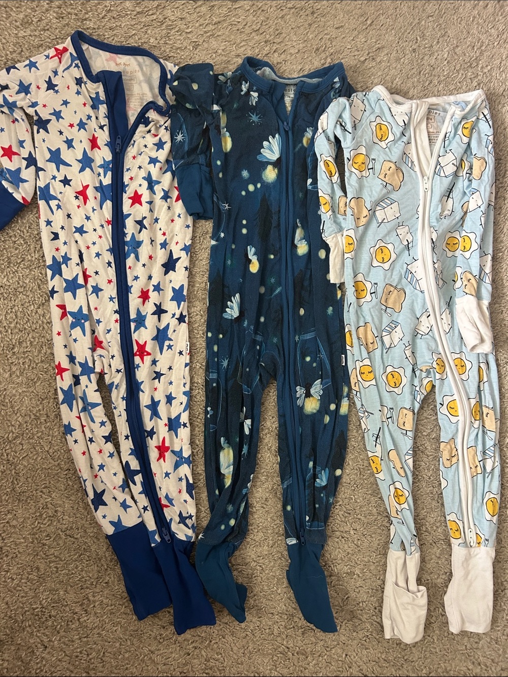 Little sleepies zippy bundle - 12-18 month - Picture 1 of 1